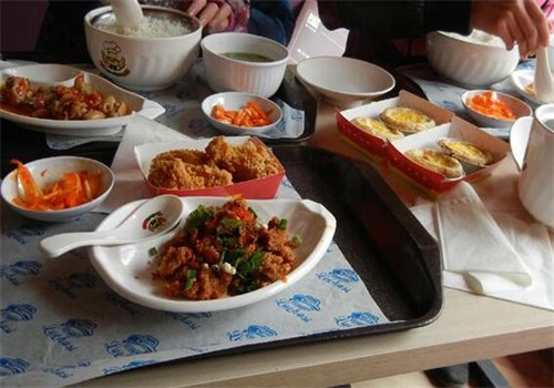 叭叭嘴轻快餐产品 门店图片