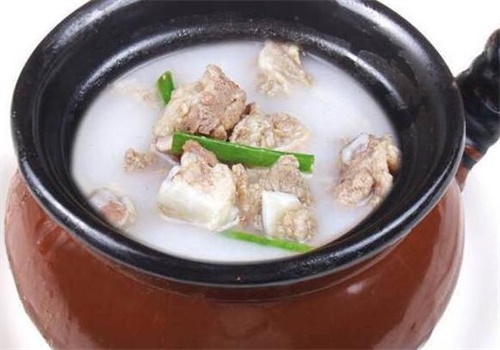 咸骨煲仔粥