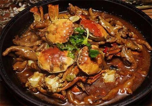 蟹煲饭