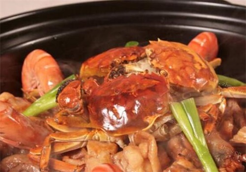 蟹煲饭