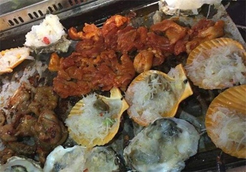 爱客得自助海鲜烤肉