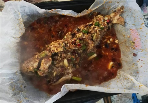 大裕纬纸包鱼香辣虾产品 门店图片