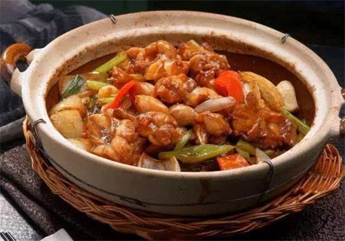味小煲牛蛙饭