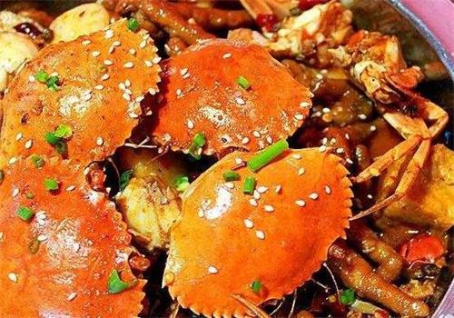 蟹二肉蟹煲