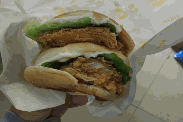 馋猫汉堡产品 门店图片