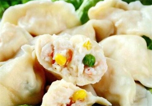 开海红岛海鲜虾水饺