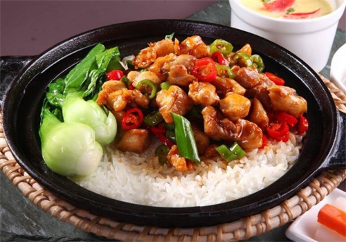 橙子煲仔饭