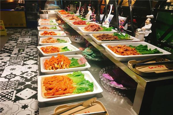 时尚吃货海鲜牛肉烤肉火锅自助餐