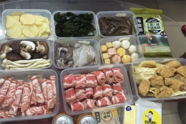 黄鲜生一站火锅/烤肉配送