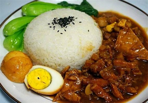 全优品台式双拼卤肉饭产品 门店图片