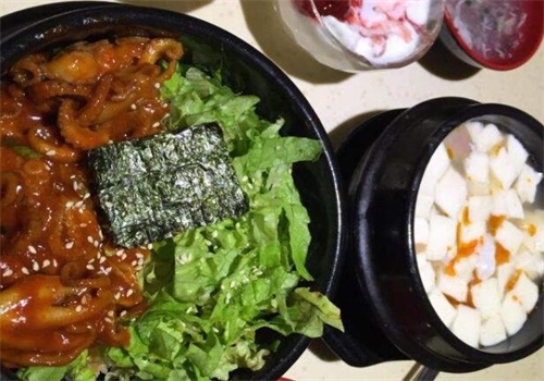 知味石锅拌饭产品 门店图片