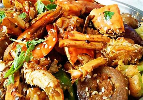 麻辣虾蟹煲