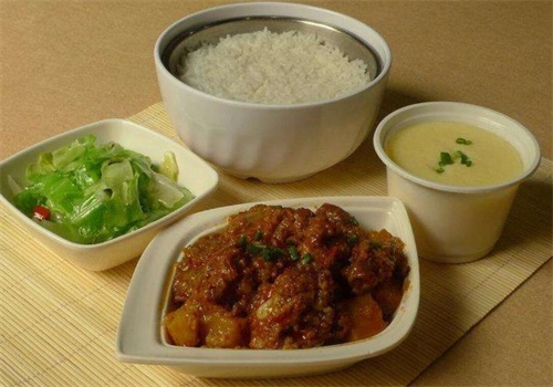 白米范中式快餐产品 门店图片