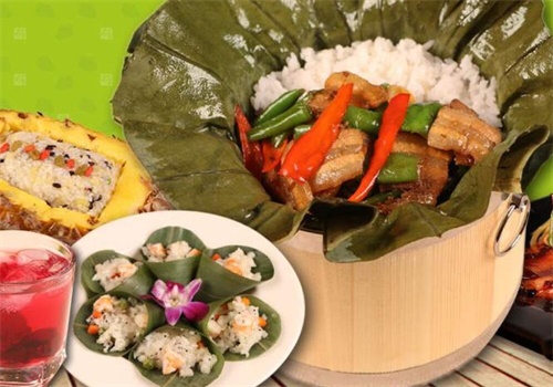 荷小馆荷叶饭