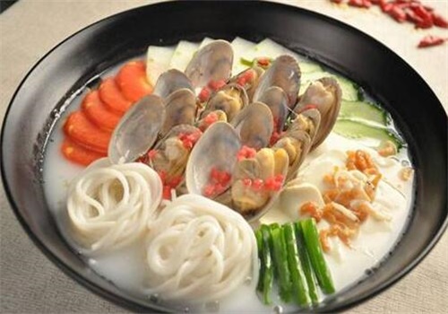 恋上花甲米线产品 门店图片
