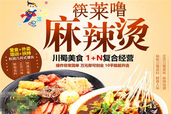 筷莱噜麻辣烫加盟怎么样?实力强,经营无后顾之忧