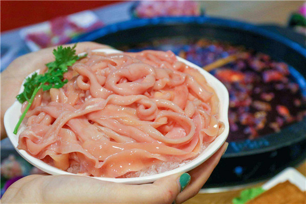 官旗鲜鸭肠火锅
