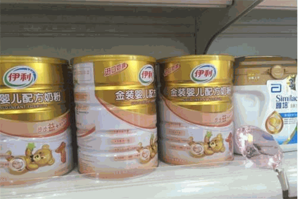 伊利金装奶粉产品 门店图片