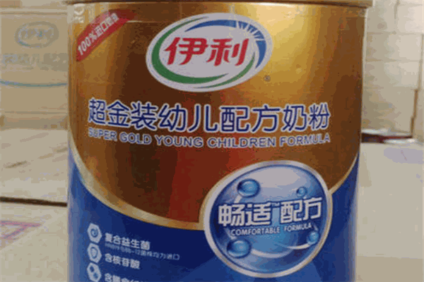 伊利金装奶粉产品 门店图片
