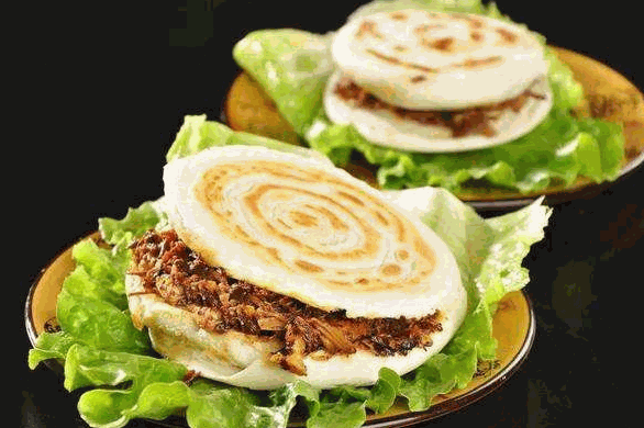 痴馍肉夹馍