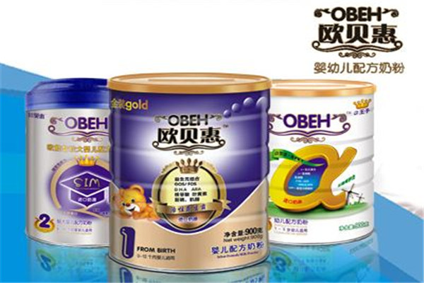 欧贝惠奶粉产品 门店图片