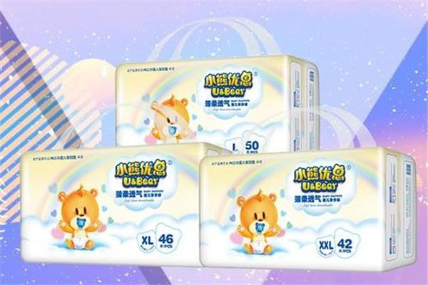 小熊优恩纸尿裤产品 门店图片