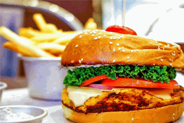Best burger 炸鸡汉堡