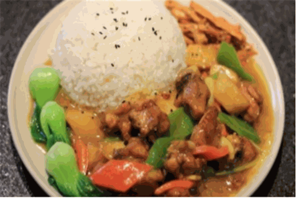 台北鸡油饭