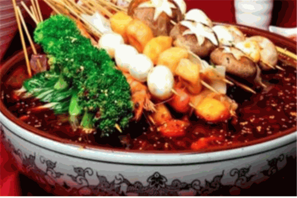 煮食帽麻辣烫