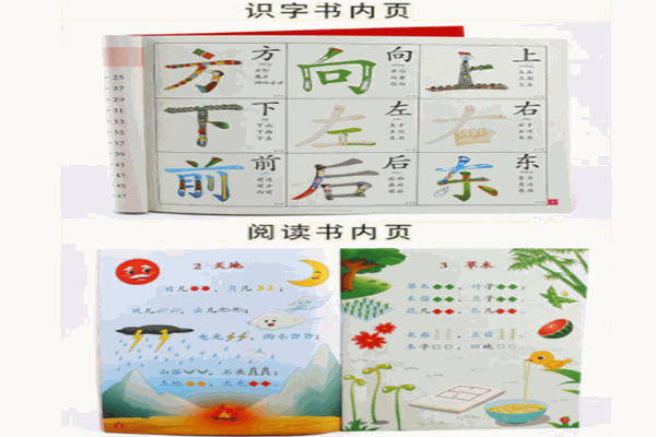 直映认字