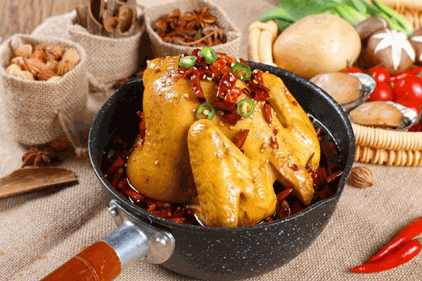 鲸馋鲍汁焖鸡产品 门店图片