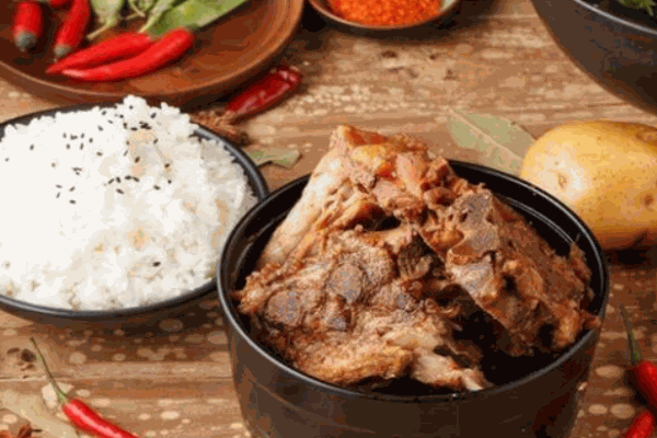 骨满满酱骨饭产品 门店图片