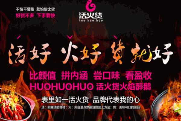 活火货火焰醉鹅产品 门店图片