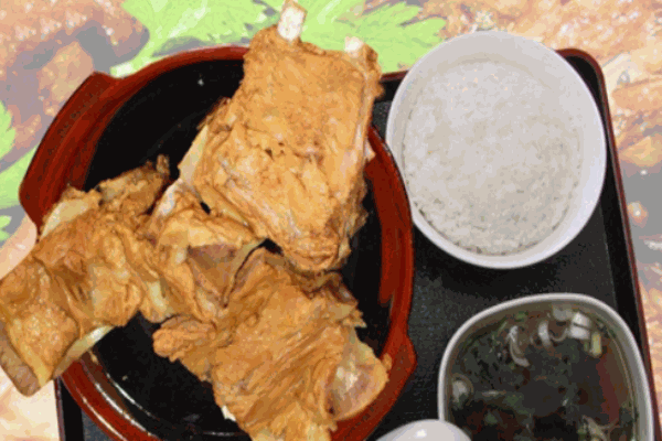 腱骨头排骨米饭产品 门店图片