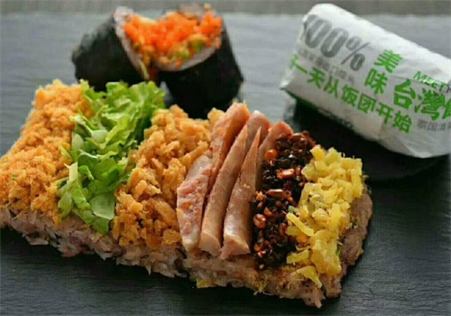 台湾饭团产品 门店图片