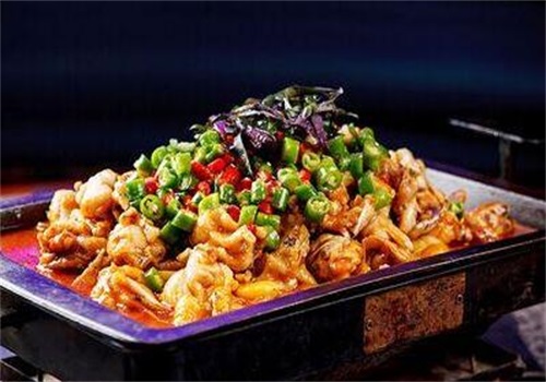 逗蛙炭烧牛蛙产品 门店图片