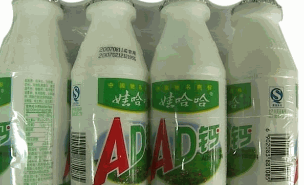 娃哈哈ad钙奶