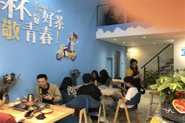 写青春奶茶产品 门店图片