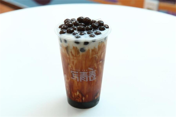 写青春奶茶产品 门店图片