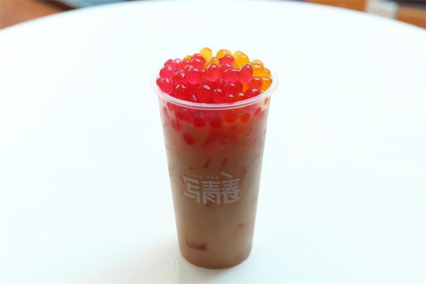 写青春奶茶产品 门店图片