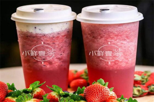 小鲜壹茶产品 门店图片