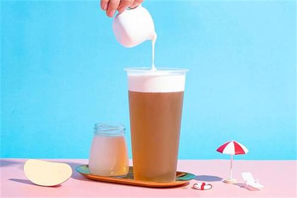 冰火岛奶茶产品 门店图片