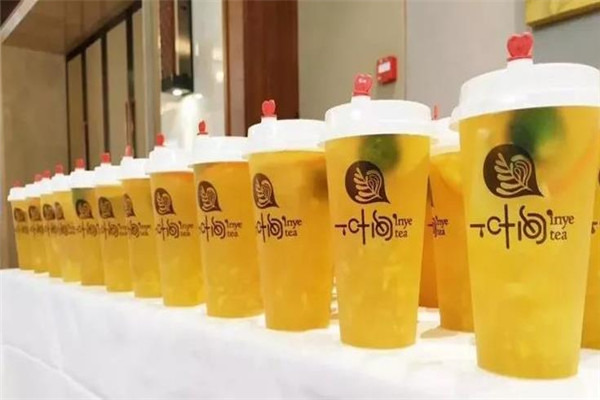 一叶间茶饮产品 门店图片