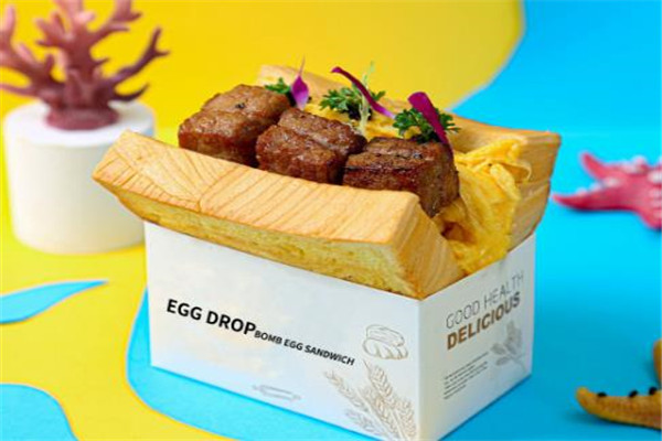 eggdrop爆蛋吐司