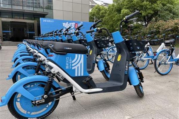 哈啰出行共享电动车