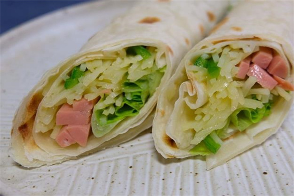 土豆丝卷饼产品 门店图片