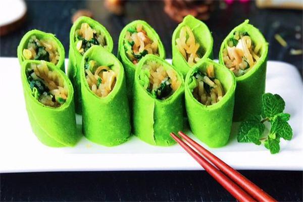 卷舍菠菜饼产品 门店图片