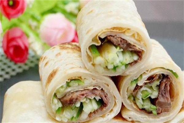 叉烧卷饼产品 门店图片