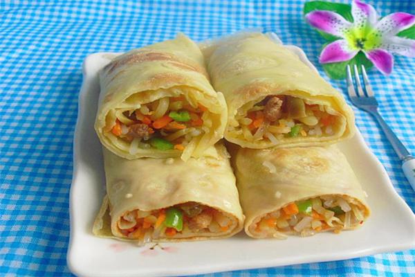 土豆丝卷饼产品 门店图片