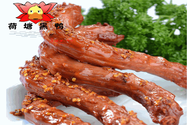 荷塘黑鸭